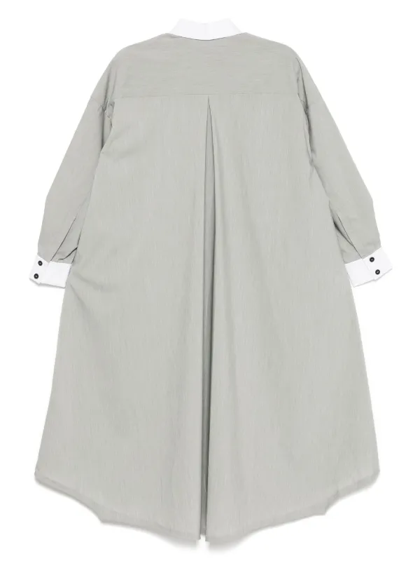 ENFOLD CLERIC SHIRT DRESS