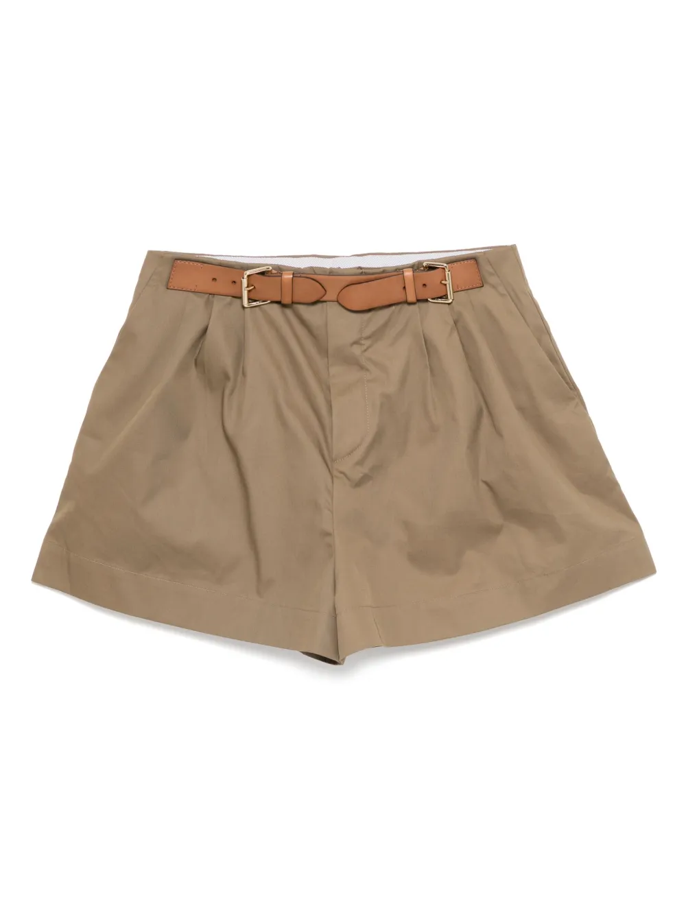 Dice Kayek belted shorts | marron | Image 1