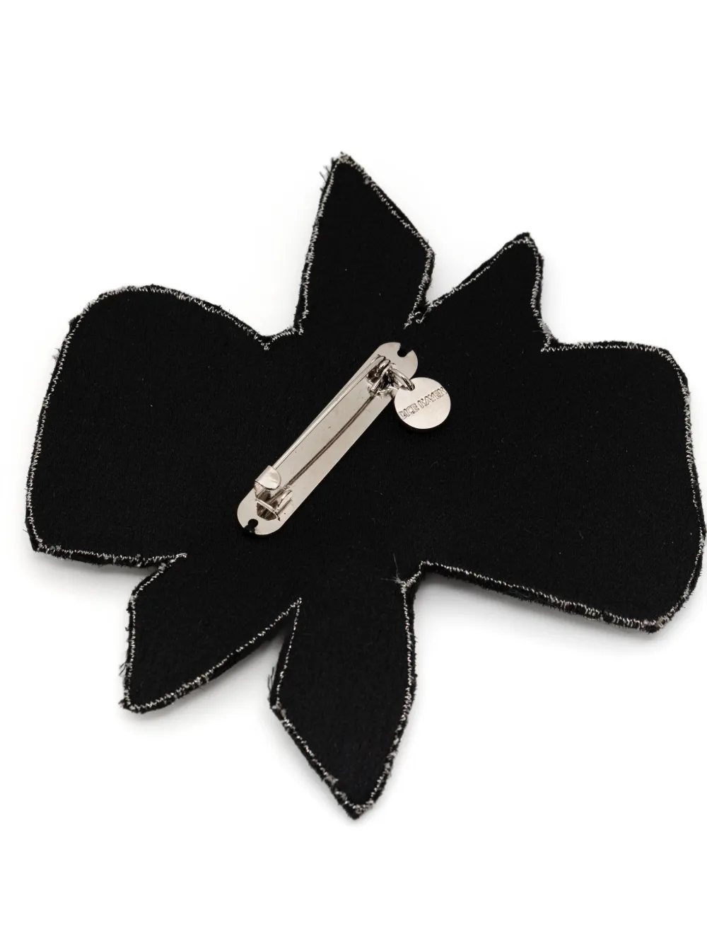 Dice Kayek bow brooch - Zilver