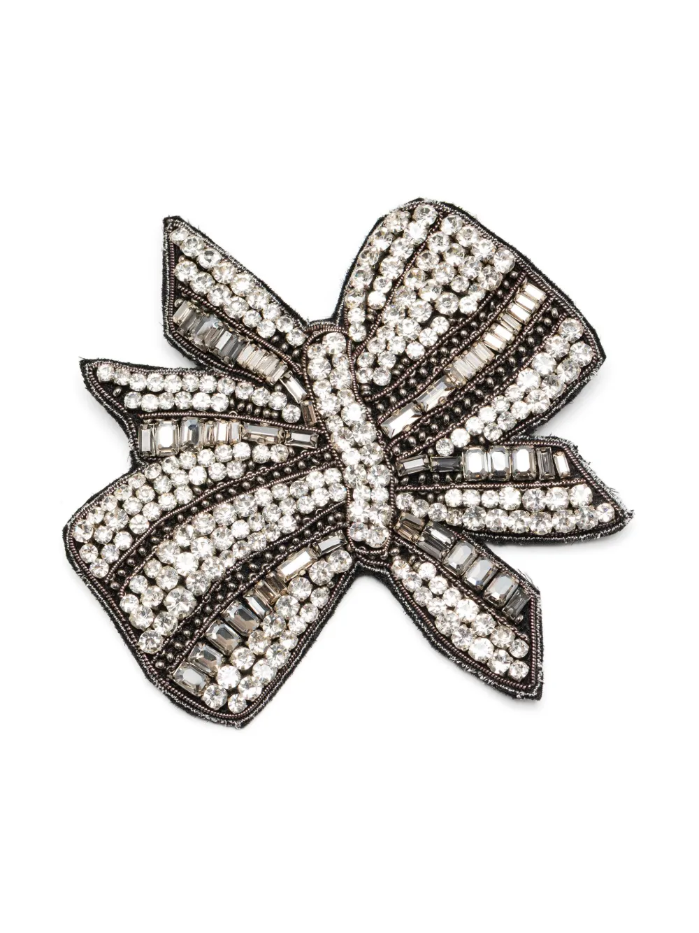 Dice Kayek bow brooch | Silver | Image 1