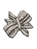 Dice Kayek bow brooch - Silver
