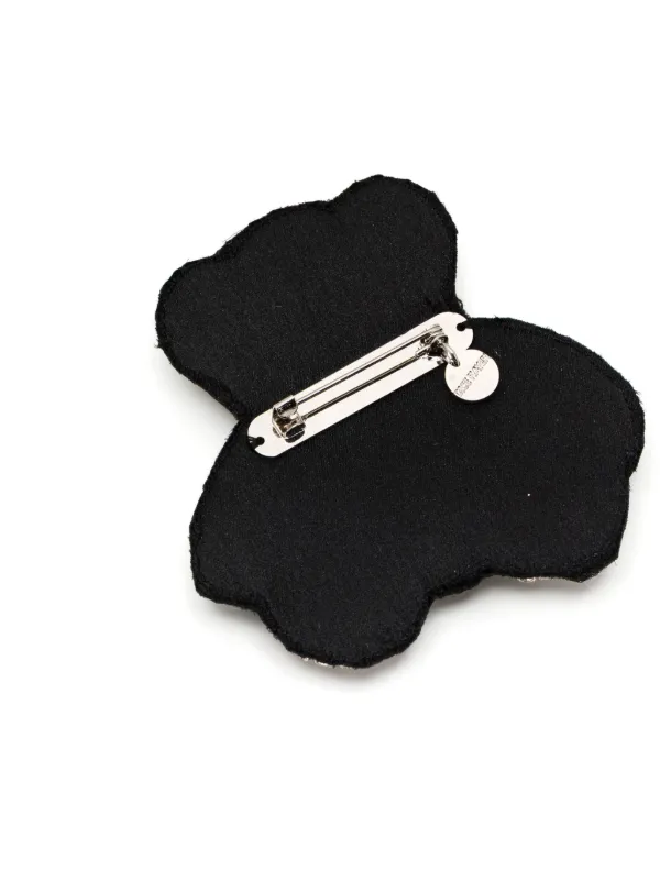 Dice Kayek crystal-embellished Brooche | Silver | FARFETCH CA