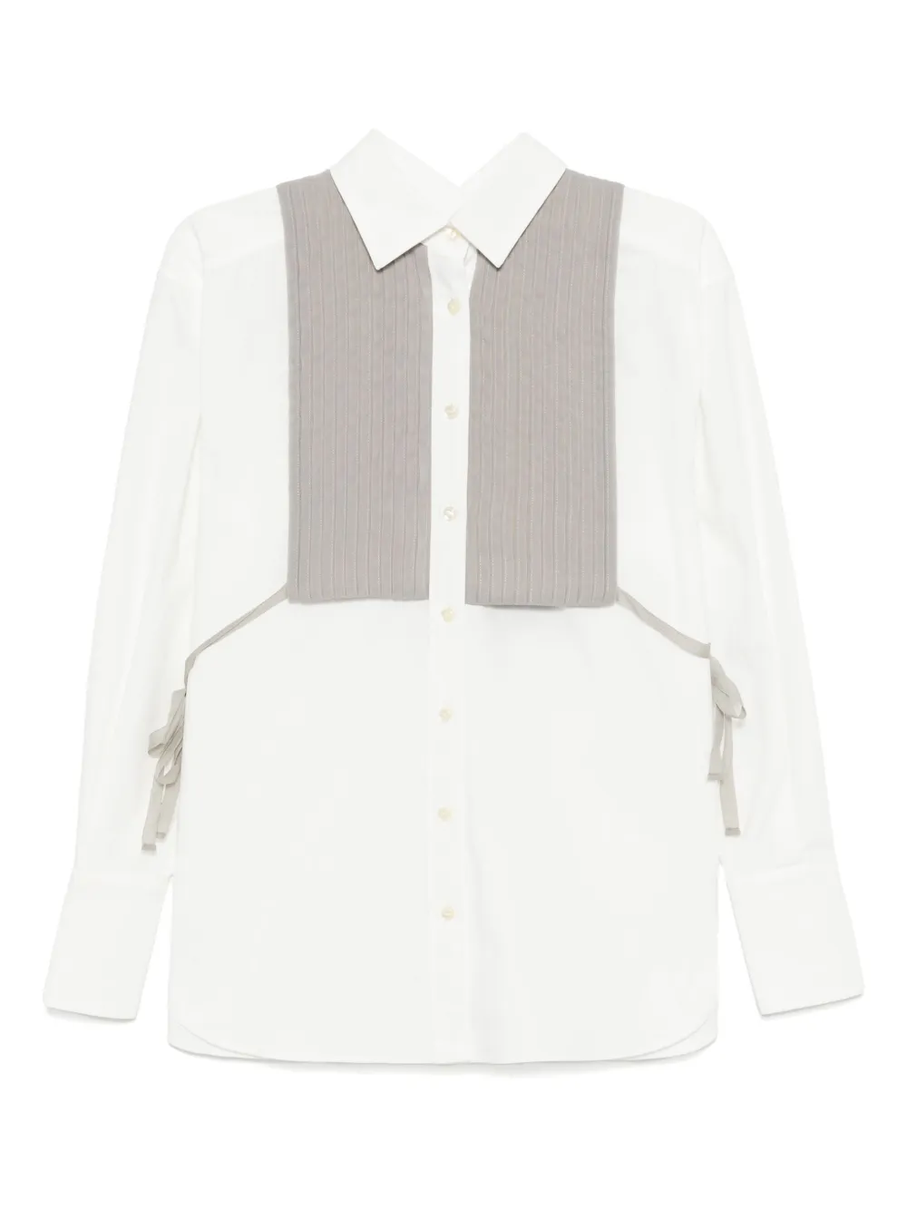 Kolor camisa con pliegues | blanco | Image 1