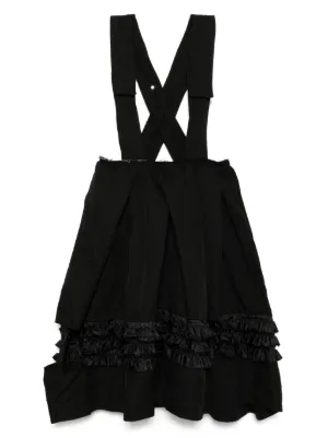 Noir Kei Ninomiya チュールレイヤード ワンピース | ブラック Noir Kei Ninomiya チュールレイヤード ワンピース | ブラック