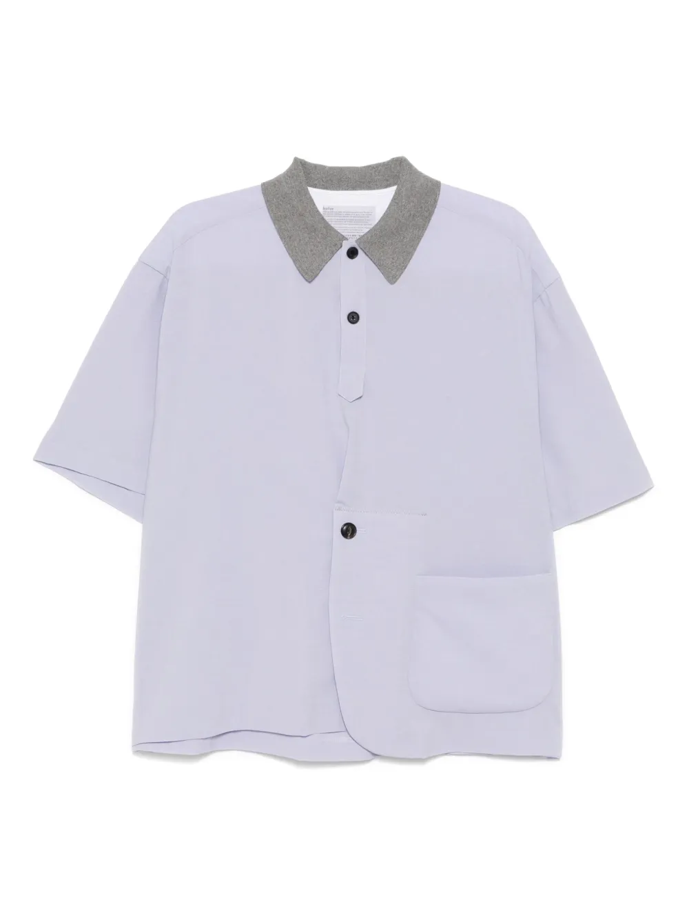 short-sleeved polo shirt