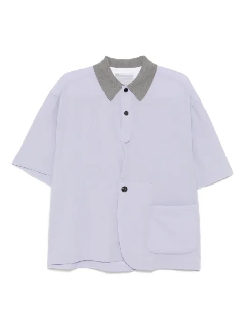 Kolor short-sleeved polo shirt