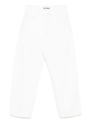Sunnei Cholo クロップドジーンズ | ブルー | FARFETCH JP