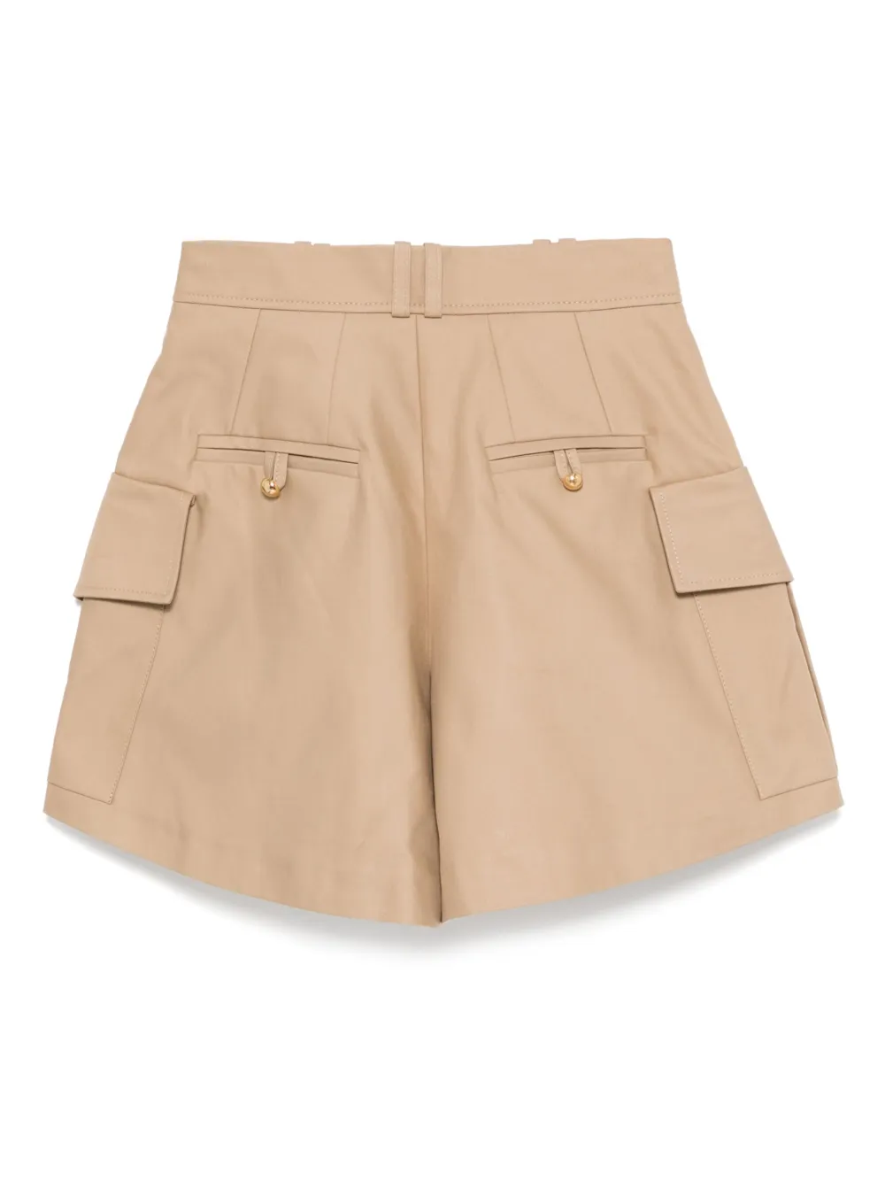 Dice Kayek cotton shorts - Beige