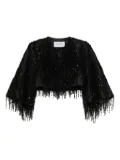 Dice Kayek embellished-sequin jacket - Black