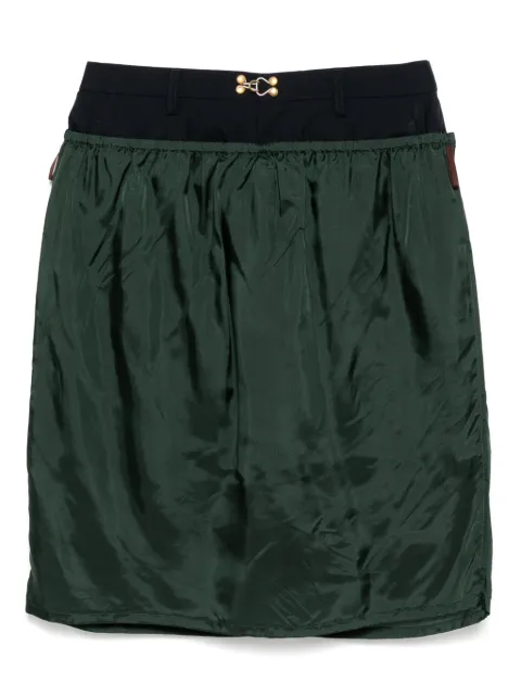 Kolor layered skirt