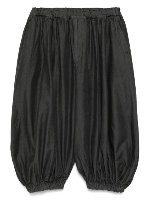 Black Comme Des Garçons pantalones balloon
