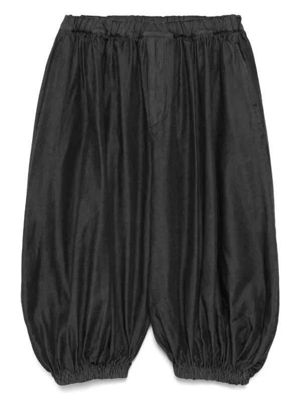 BLACK COMME des GARCONS バルーンパンツ サルエル パンツ Black Comme Des Garçons バルーンパンツ | ブラック | FARFETCH JP