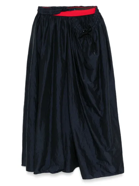 Kolor drawstring skirt