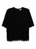 Dice Kayek cotton T-shirt - Black