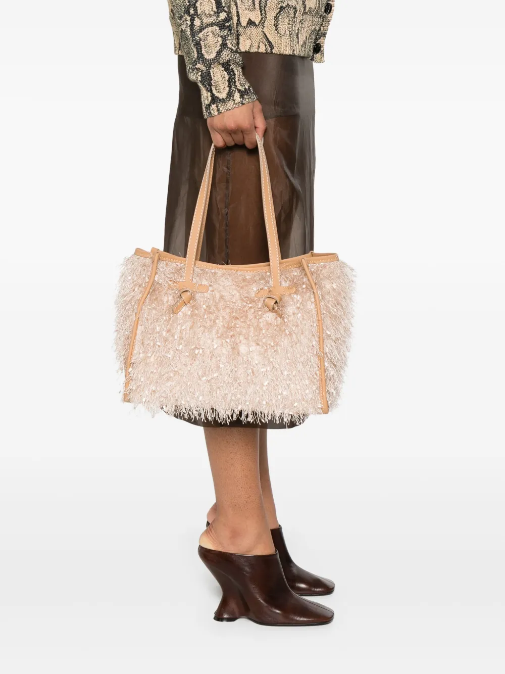 GIANNI CHIARINI Marcella shopper - Bruin