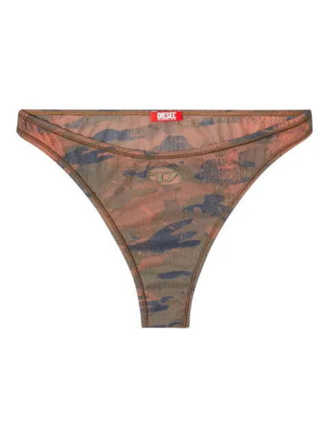 Diesel Bumchy-Utlt camouflage-print bikini bottoms