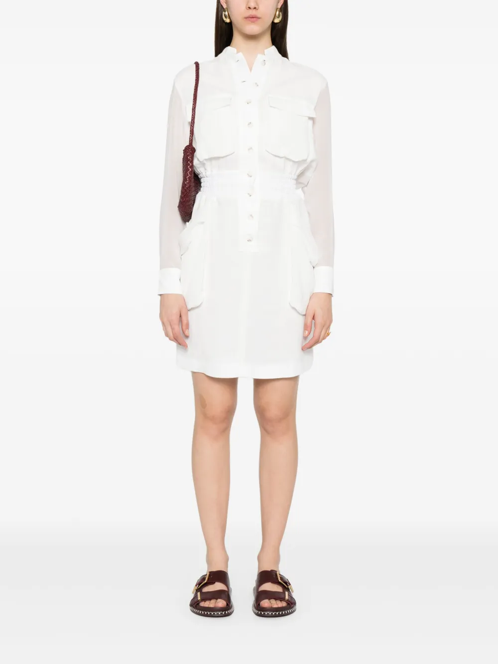 PINKO Benvenuto jurk - Wit