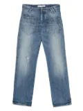 Gianfranco Ferré Pre-Owned 2000s logo-patch jeans - Blue