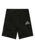 AAPE BY *A BATHING APE® pattern-jacquard shorts - Black