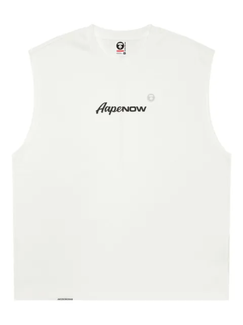 AAPE BY *A BATHING APE® playera con logo estampado