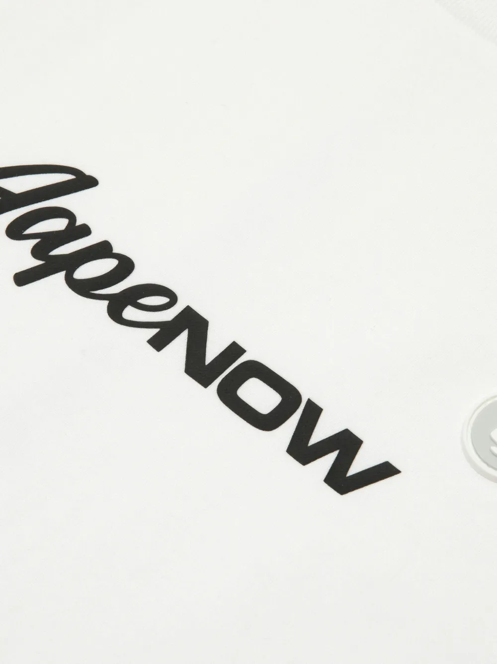 AAPE BY *A BATHING APE T-shirt met logo Wit