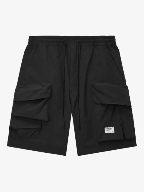 Musium Div. Bermuda shorts met geborduurd logo
