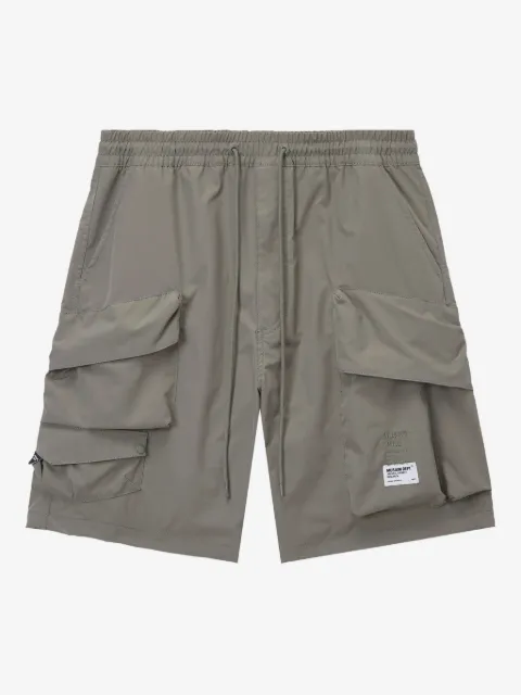 Musium Div. Bermuda shorts met geborduurd logo