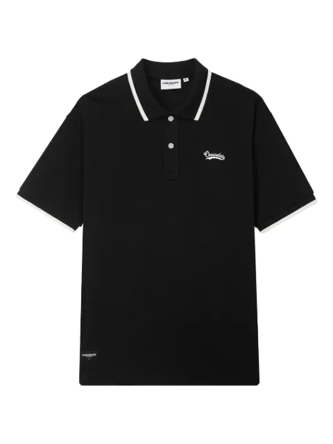 CHOCOOLATE Poloshirt mit Logo-Stickerei