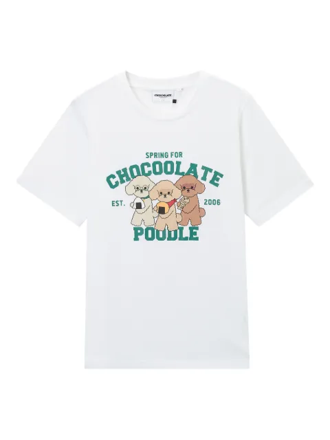 CHOCOOLATE t-shirt à imprimé graphique