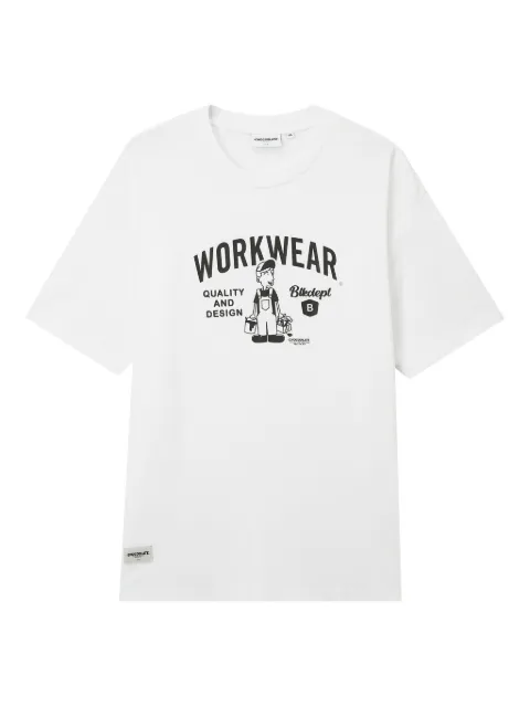 CHOCOOLATE graphic-print cotton t-shirt
