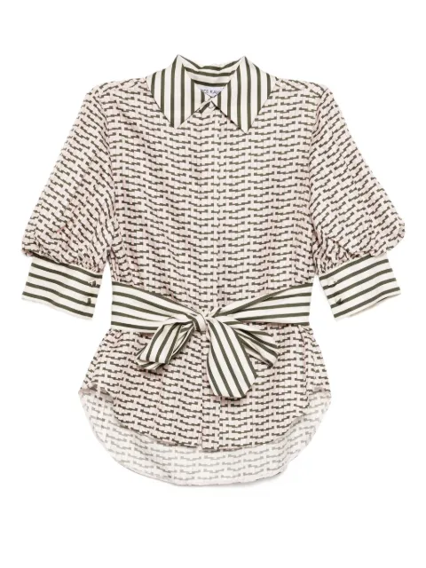 Dice Kayek geometric shirt