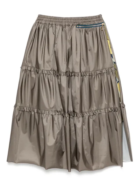 Kolor layered skirt