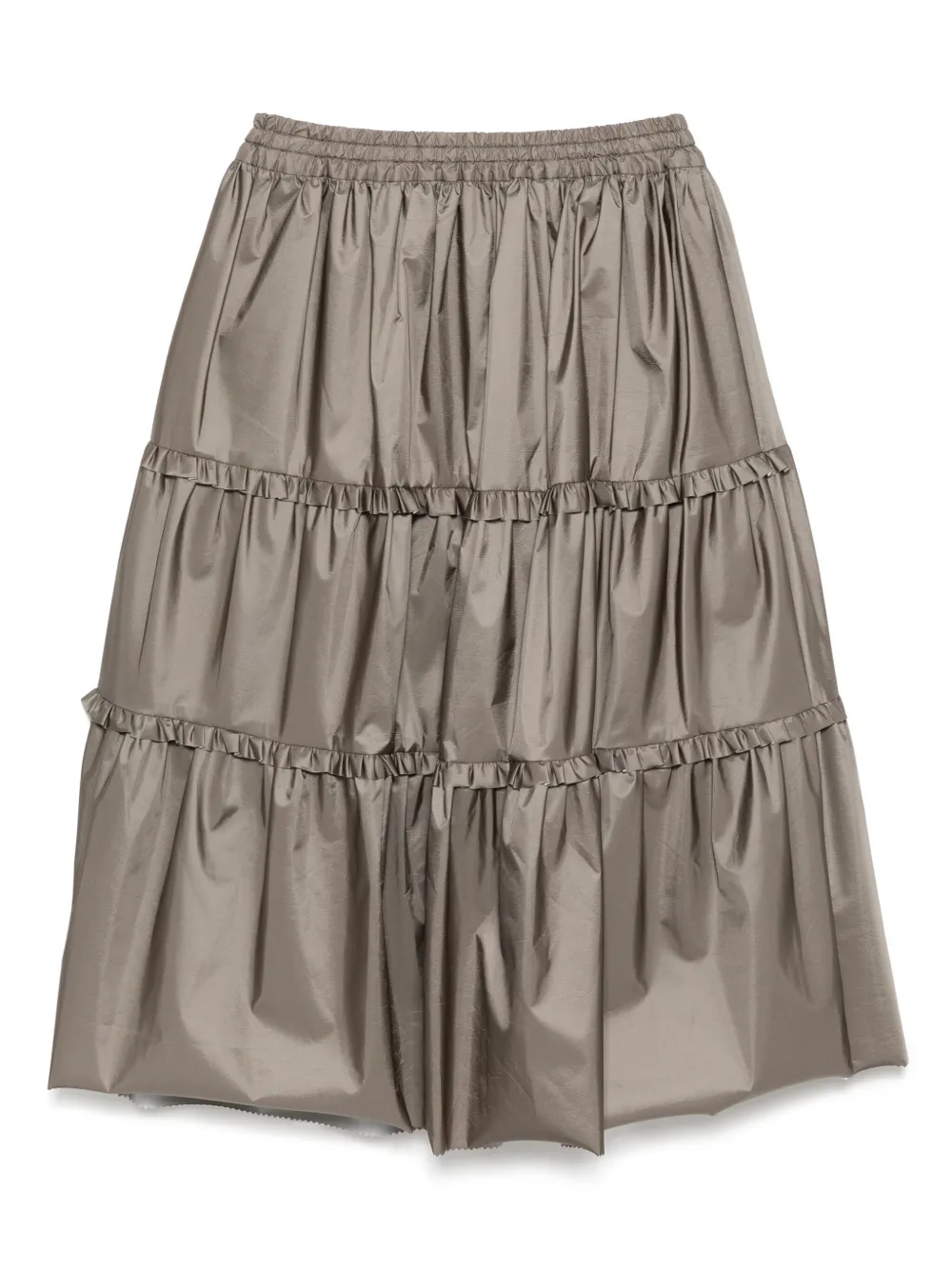 Kolor Gelaagde rok - Beige