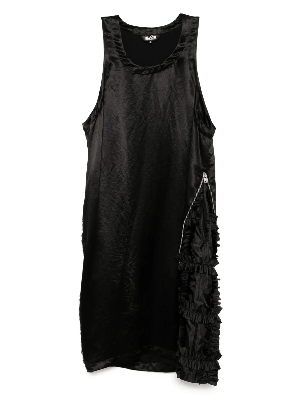 Black Comme Des Garçons Zip Dress
