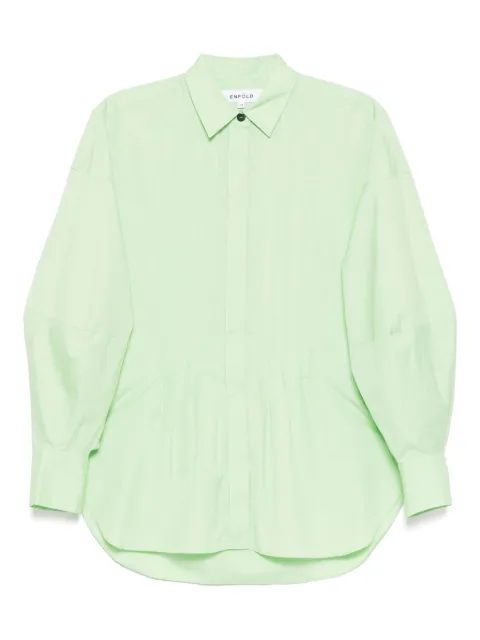 Enföld camisa con botones