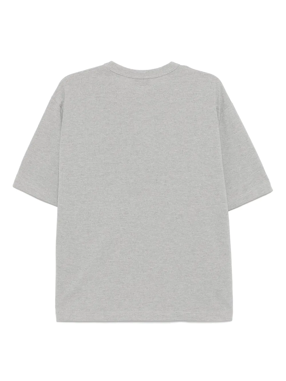 Kolor T-shirt met ronde hals - Grijs