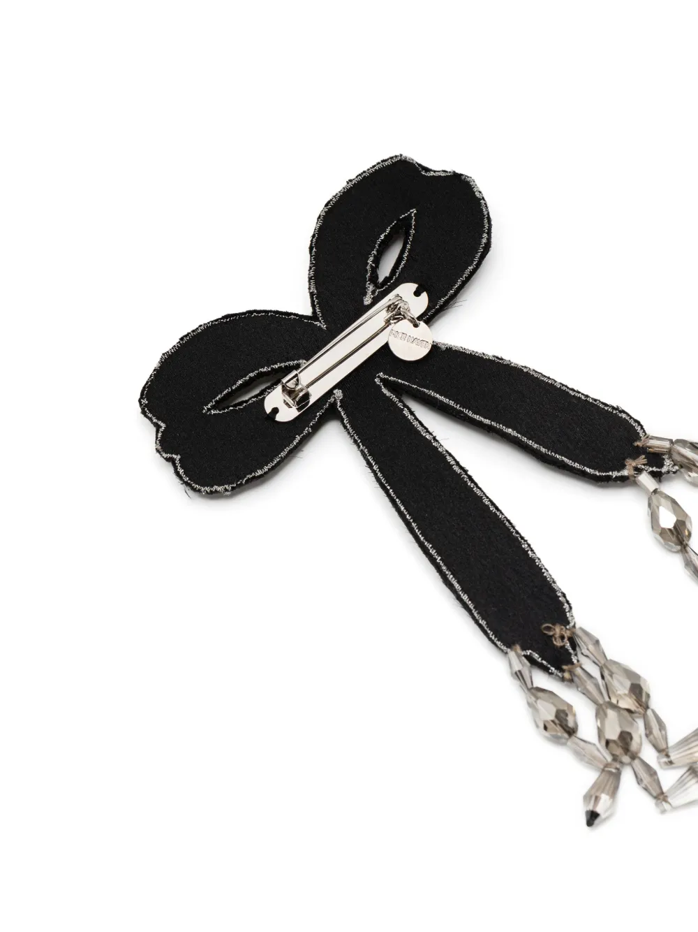 Dice Kayek Broche verfraaid met kristallen - Rood