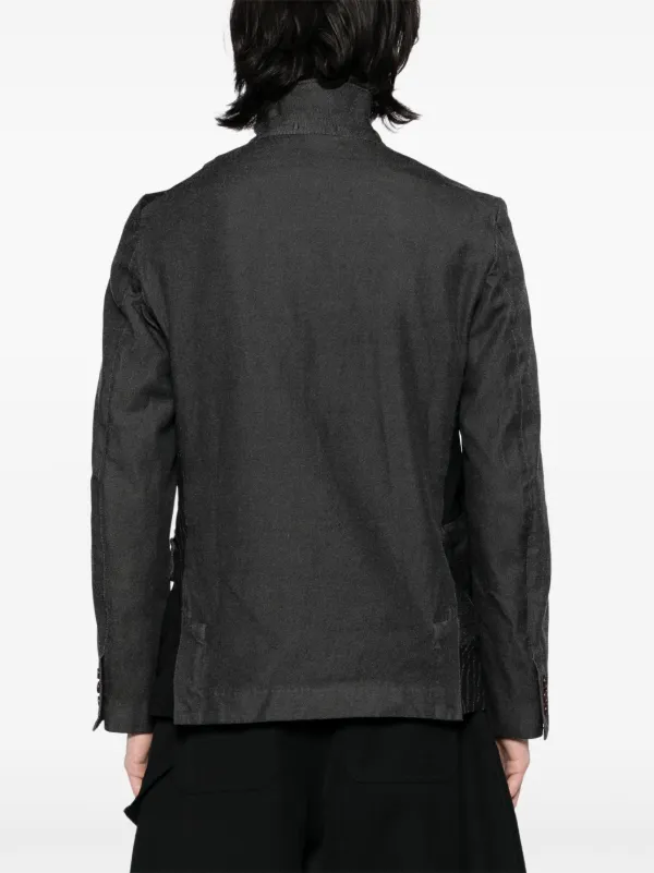 Black Comme Des Garçons パッチワーク ジャケット | ブラック