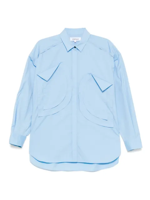 Enföld camisa con apliques