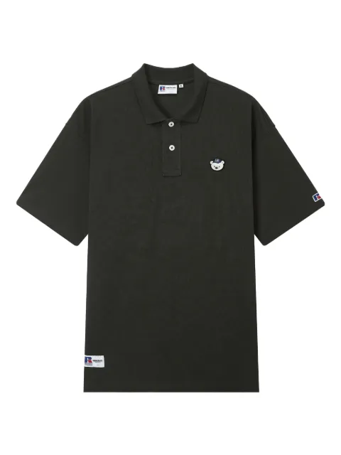 CHOCOOLATE x Russell Athletic logo-patch polo shirt