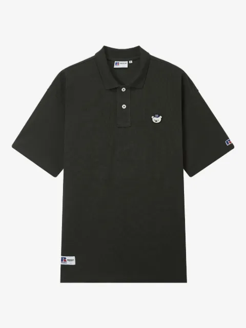 CHOCOOLATE x Russell Athletic logo-patch polo shirt