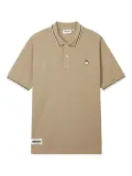 CHOCOOLATE logo-patch polo shirt - Neutrals