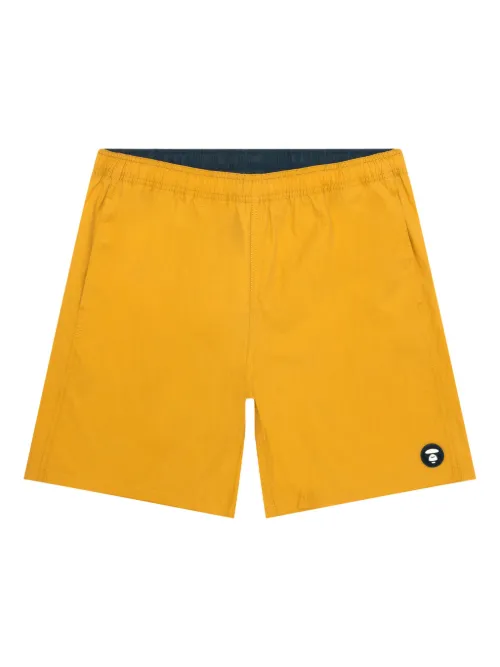 Short à détail de logo - AAPE BY *A BATHING APE® - Modalova