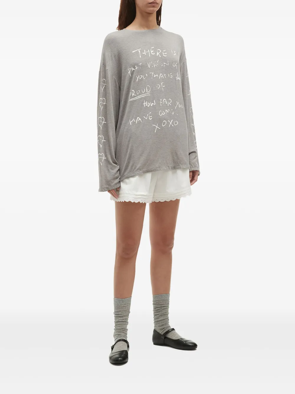 tout a coup scalloped-edge shorts | Short Shorts | Image 2