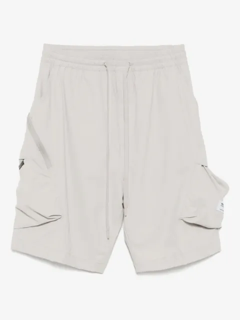 Musium Div. Cargo shorts met geborduurd logo