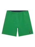 AAPE BY *A BATHING APE® logo-patch shorts - Green