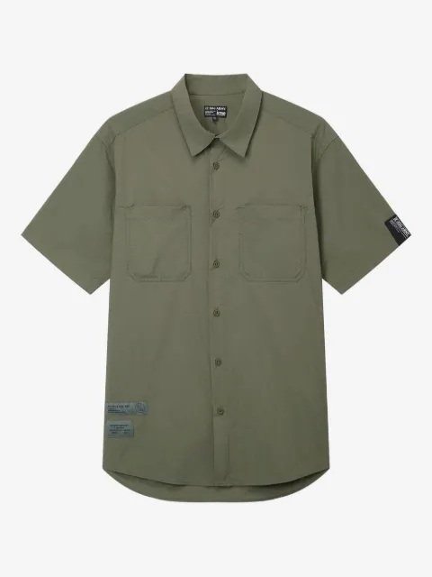 izzue short-sleeve utility shirt
