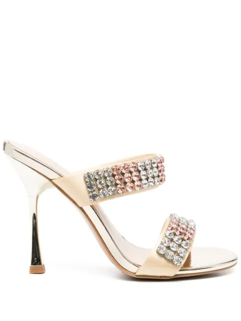 LIU JO 105mm embellished sandals