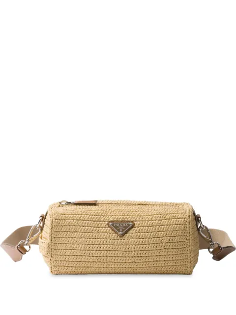Prada Bolsa transversal de crochê