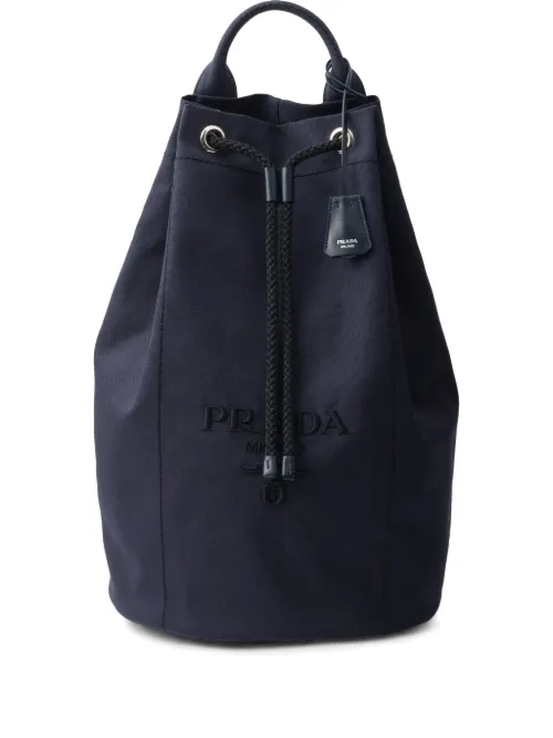 Sac à dos à lien de resserrage - Prada - Modalova